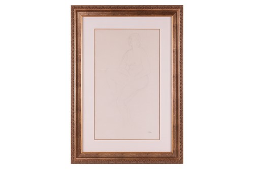 Lot 91 - Andre Derain (French, 1880-1954), Study of a...