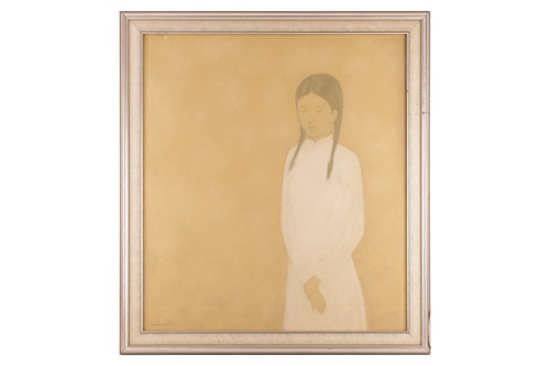 Lot 55 - Than-Binh-Nguyen (Vietnamese, b.1954), Girl in...
