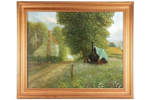 Lot 26 - John Shelley (1938 - 2020), 'The May Field',...