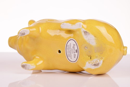 Lot 67 - A set of four Wemyss pig in different glazes,...