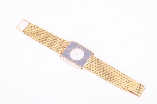Lot 203 - An Omega La Magique "The Phantom" 18ct gold...