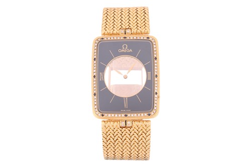 Lot 203 - An Omega La Magique "The Phantom" 18ct gold...
