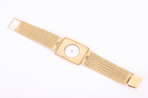 Lot 203 - An Omega La Magique "The Phantom" 18ct gold...