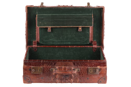 Lot 166 - A good quality early 20th-century crocodile...
