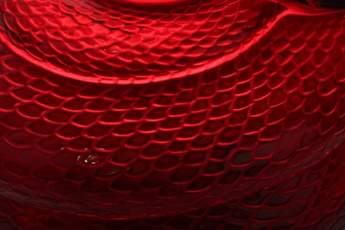 Lot 102 - A Lalique 'Serpent' large cylindrical vase,...