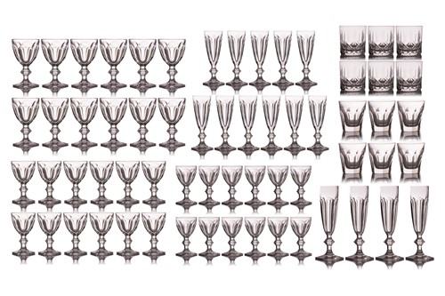 Lot 109 - A large suite of Baccarat Harcourt pattern...