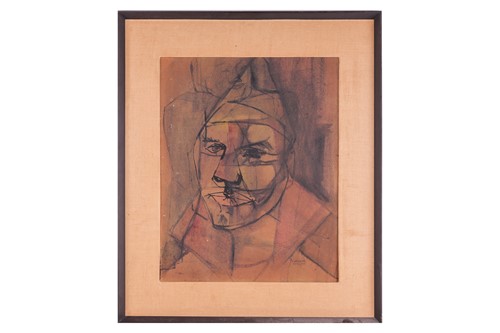Lot 48 - George Fullard (1923 - 1973), Portrait study,...