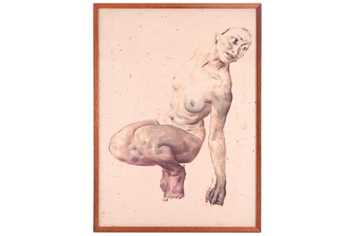 Lot 83 - Erich Wolfsfeld (Polish, 1884 - 1956), Study...