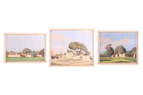 Lot 44 - Lalit Mohan Sen (Indian, 1898 - 1954), Three...