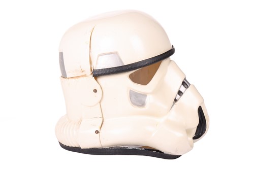 Lot 66 - A 1976 Star Wars Imperial Stormtrooper helmet,...