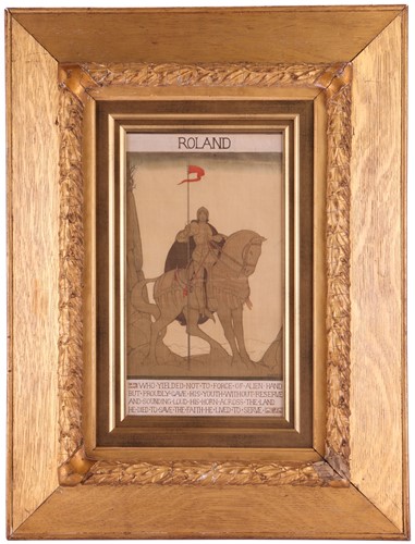 Lot 151 - Dorothy Hawksley (1884-1970), 'Roland', pen...
