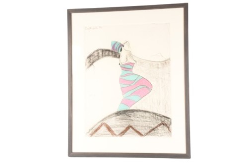 Lot 150 - Pat Douthwaite (1934-2002) Scottish, 'Amy',...