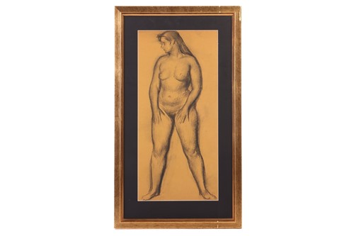 Lot 131 - James Stroudley (1906-1988), 'Standing Nude:...