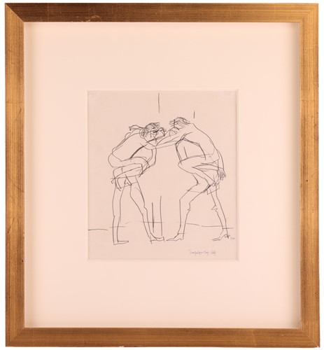 Lot 172 - Keith Vaughan (1912-1977), 'Revellers in...