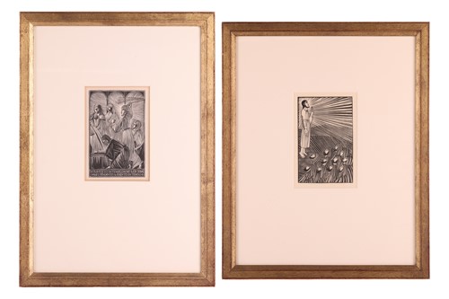 Lot 150 - Eric Gill (1882-1940) British, 'Christ and the...