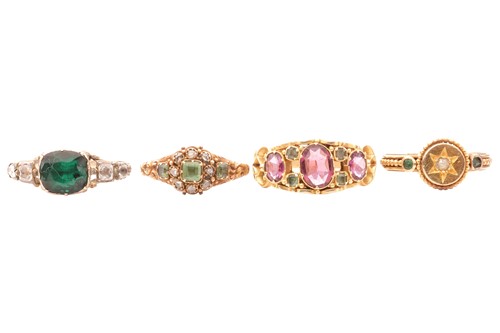 Lot 7 - A collection of four Georgian and Victorian...