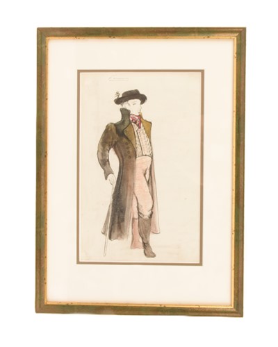 Lot 69 - Leslie Hurry (1909-1978), Costume design for a...
