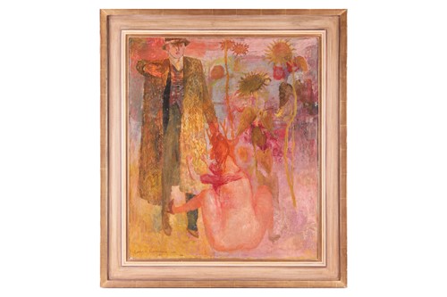 Lot 69 - Leonard H Rosoman (1913-2012), The Quarrel...