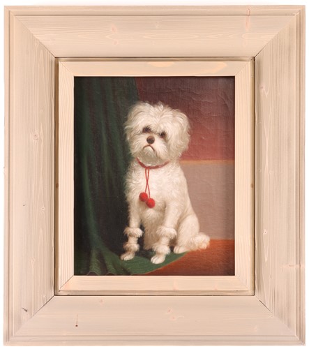 Lot 53 - European School (19th Century), portrait of a...
