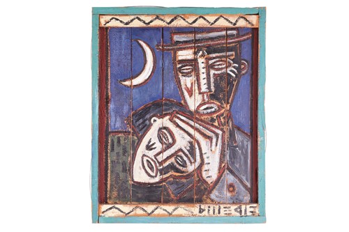 Lot 74 - Billy Childish (b.1959) British, 'Under the...
