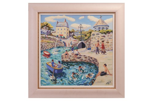 Lot 45 - Lucy Pratt (British, b.1970), Splash and Swim...