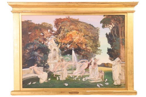 Lot 42 - Charles Sims R. A. (British, 1873-1928), The...
