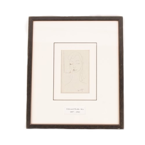 Lot 128 - Edward Wolfe RA (British, 1897-1983), Portrait...