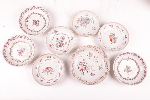 Lot 66 - A Chinese Famille Rose export porcelain porter...