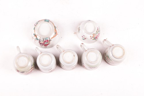 Lot 66 - A Chinese Famille Rose export porcelain porter...