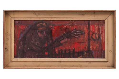 Lot 60 - Albert Irvin (1922 - 2015), Skittle Player,...