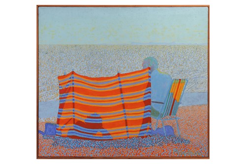 Lot 3 - Philip Dunn (b.1945), 'Windbreaker', signed...