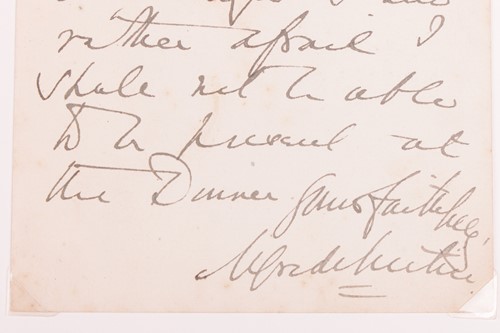 Lot 37 - A mixed group of six celebrity and notable...