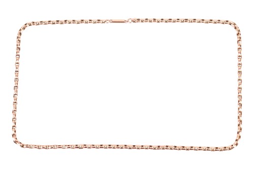 Lot 71 - A fancy link necklace, comprising a series of...