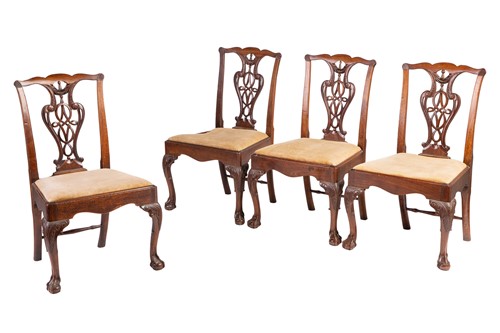 Lot 128 - A set of four 18th-century, possibly New...