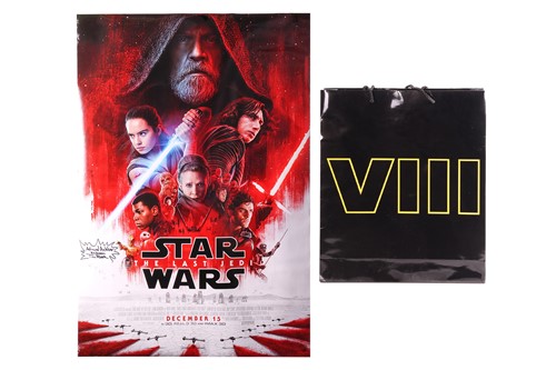 Lot 19 - Star Wars Episode VIII: The Last Jedi, One...