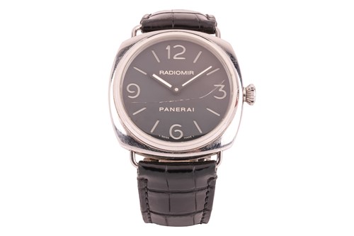 Lot 183 - A Panerai Radiomir Base Watch Ref: PAM00210...