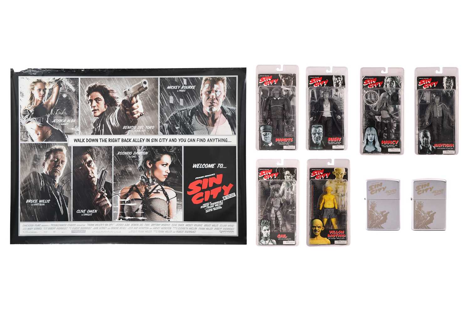 Lot 49 - Sin City (2005) Cast signed British Quad film...