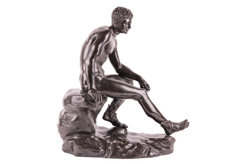 Lot 195 - After the antique; a late Grand Tour bronze...
