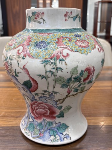 Lot 67 - A pair of Chinese Famille Rose porcelain...