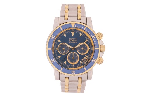 Lot 179 - A Zenith El Primero Rainbow Chronograph...