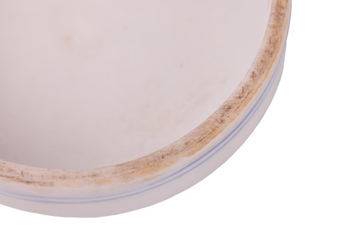 Lot 119 - A Chinese Famille Verte porcelain circular...