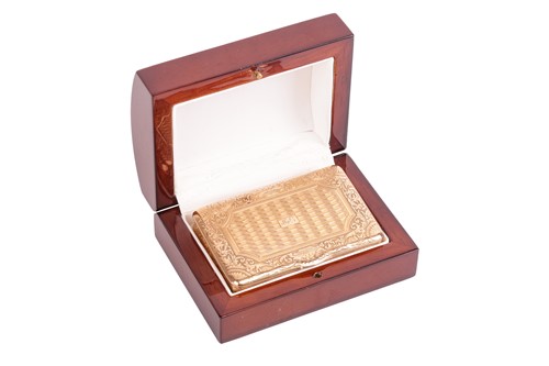 Lot 187 - An early 19th century French snuff box, circa...