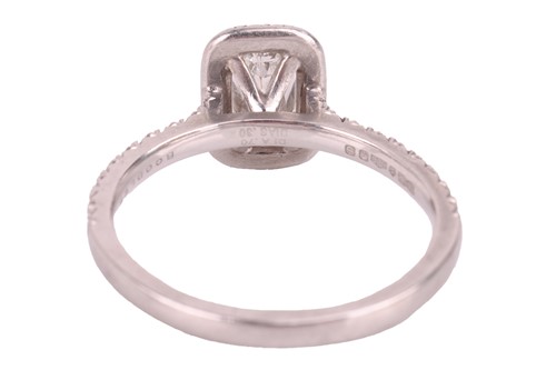 Lot 227 - Boodles - an 'Ashoka' diamond cluster ring in...