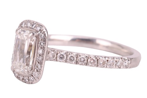Lot 227 - Boodles - an 'Ashoka' diamond cluster ring in...