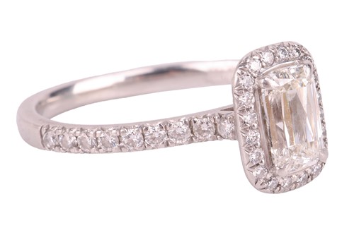 Lot 227 - Boodles - an 'Ashoka' diamond cluster ring in...