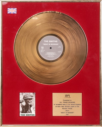 Lot 85 - The Smiths: Four Gold Discs for the albums The...