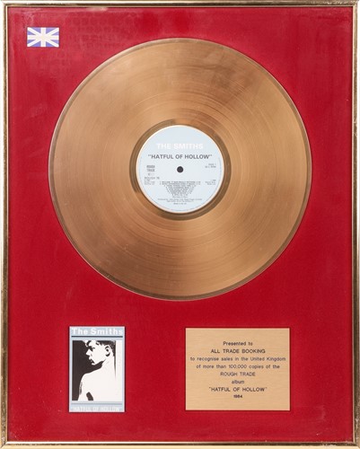 Lot 85 - The Smiths: Four Gold Discs for the albums The...