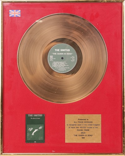 Lot 85 - The Smiths: Four Gold Discs for the albums The...