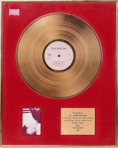 Lot 85 - The Smiths: Four Gold Discs for the albums The...