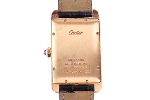 Lot 229 - A Cartier Tank Americaine XL Model: 2329...